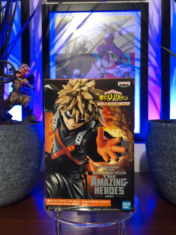 BANPRESTO - My Hero Academia - The Amazing Heroes World Heroes Mission Bakugo