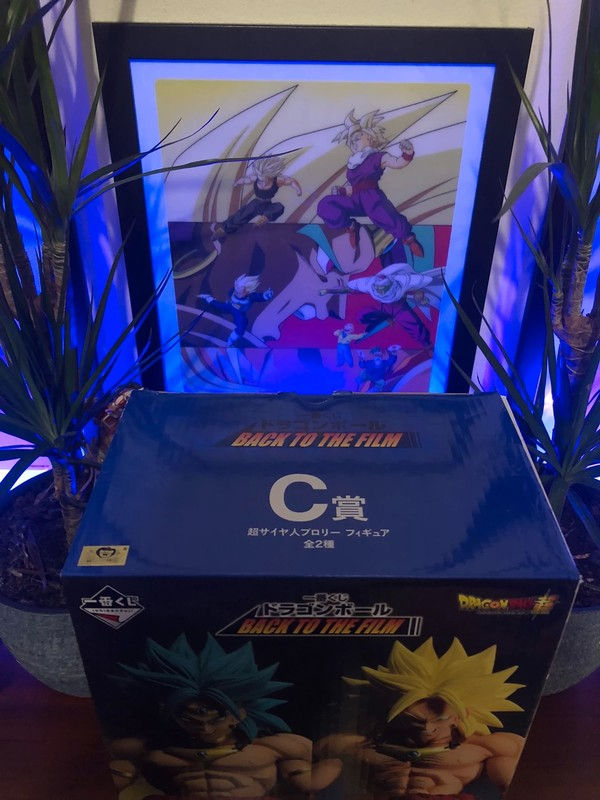 Miniature : BANDAI - Dragon Ball - Ichiban kuji Back to the film Broly 94 (prize C)(blond)