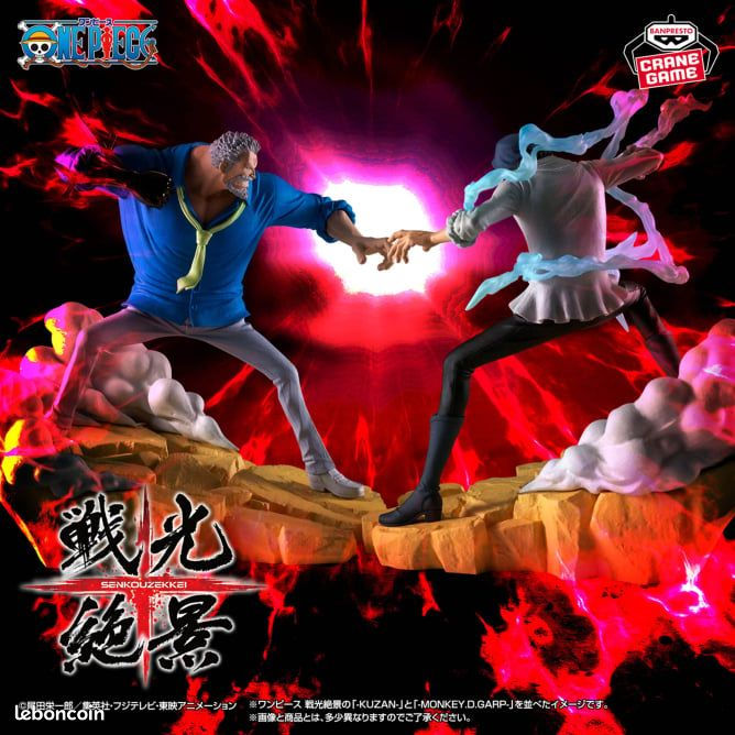 One Piece - Senkou zekkei Garp vs Kuzan