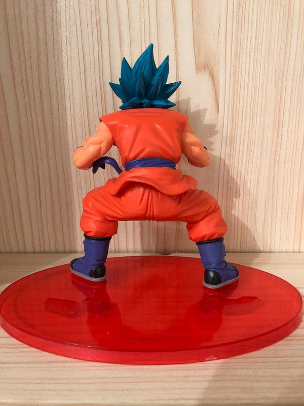 Miniature : BANPRESTO - Dragon Ball - kaioken blue Goku
