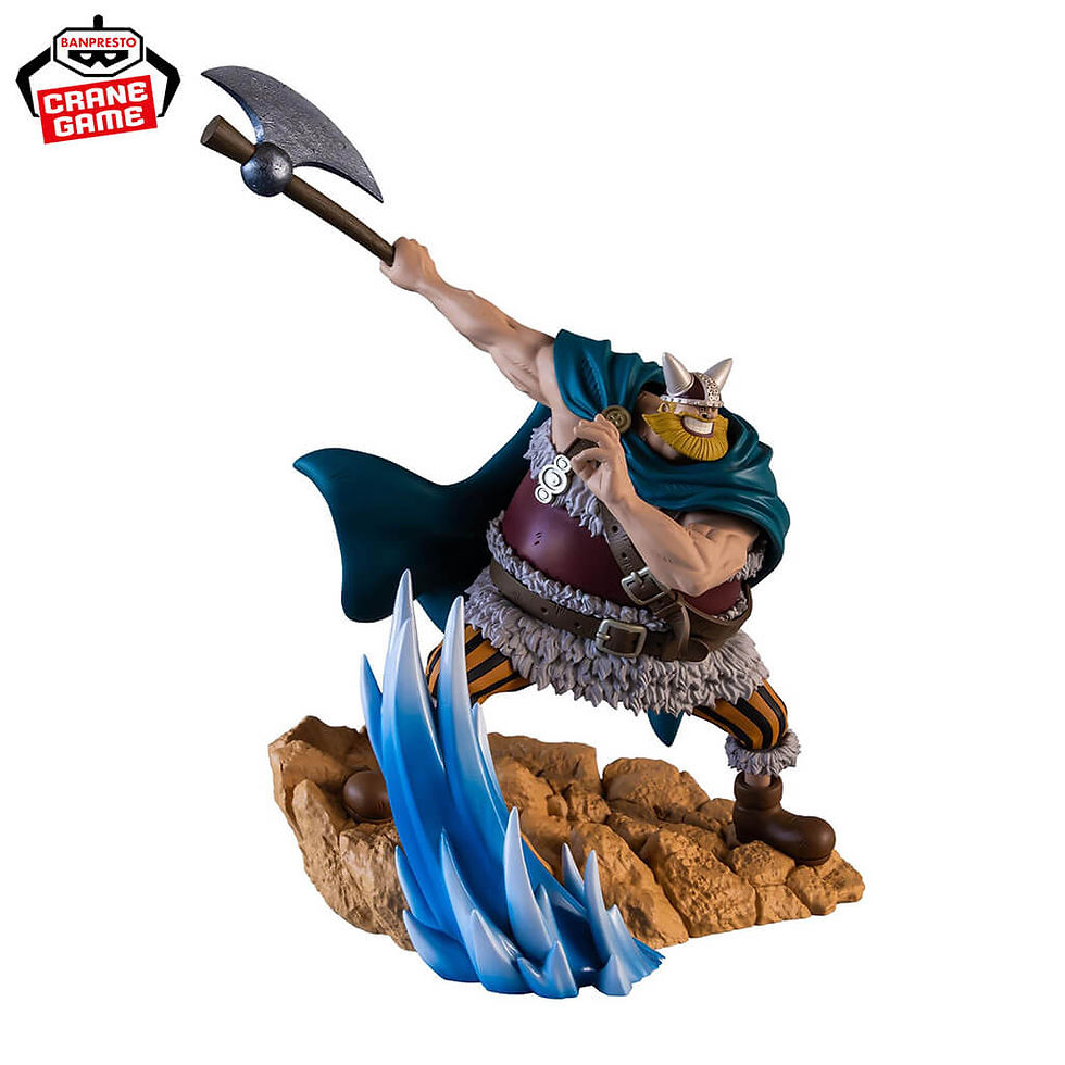 Miniature : One Piece - Senkou Zekkei Brogy l'Ogre Rouge & Dorry l'Ogre Bleu