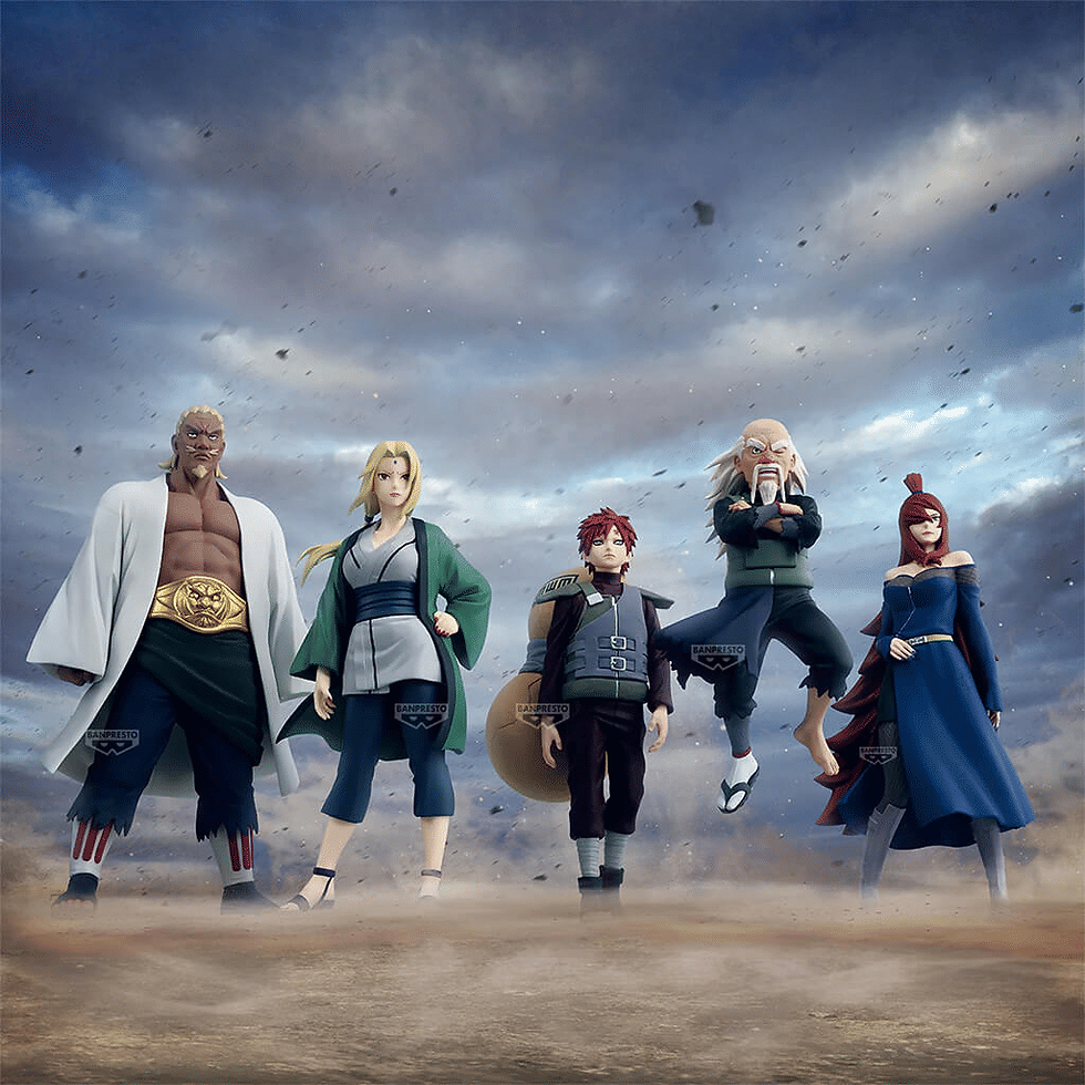 Miniature : Naruto  - The Five Kage Assemble! Pack