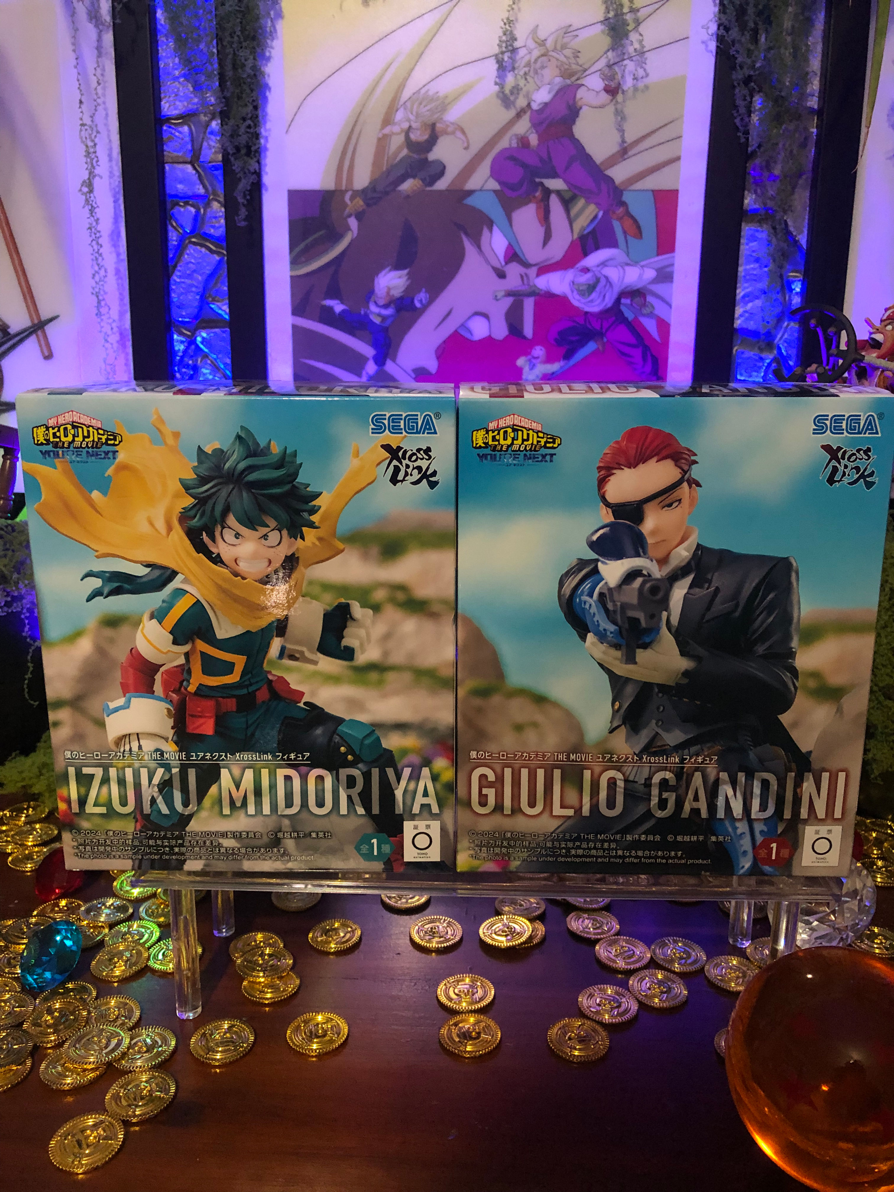 My Hero academia - Xross Link You're next vol.1 pack Midoriya & Giulio Gandini