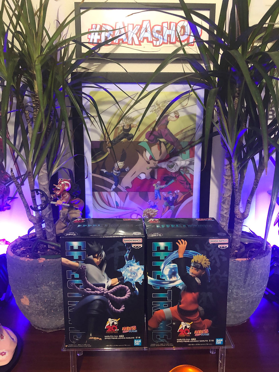 Miniature : Naruto- Effectreme vol.1 & 2 Naruto & Sasuke (Ado)