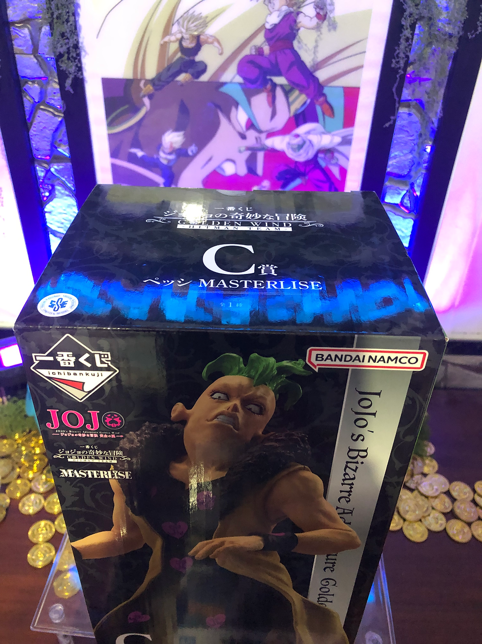 Miniature : Jojo's Bizarre Adv. - Ichiban kuji Golden Wind Hitman Team Pesci (prize C)