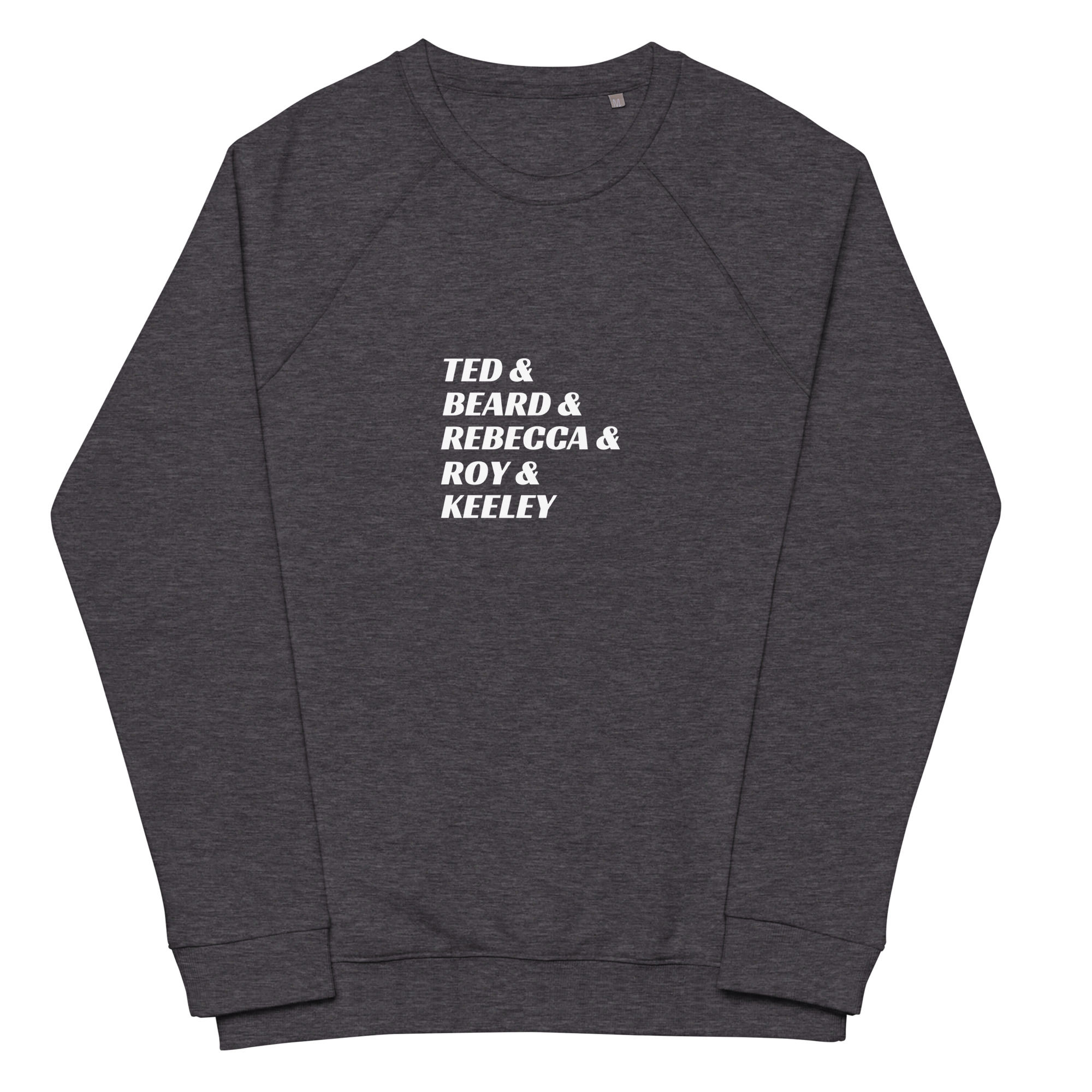 Ted - Unisex organic raglan sweatshirt