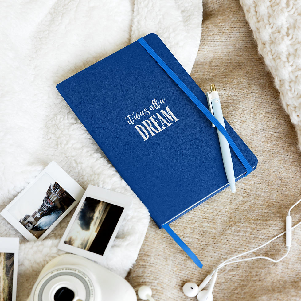 Thumbnail: It Was All A Dream - Hardcover bound notebook