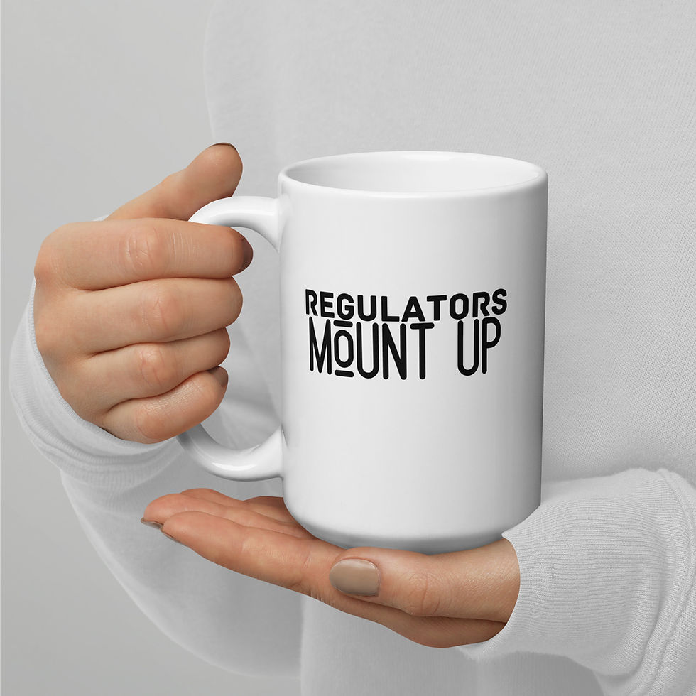 Thumbnail: Regulators - White glossy mug