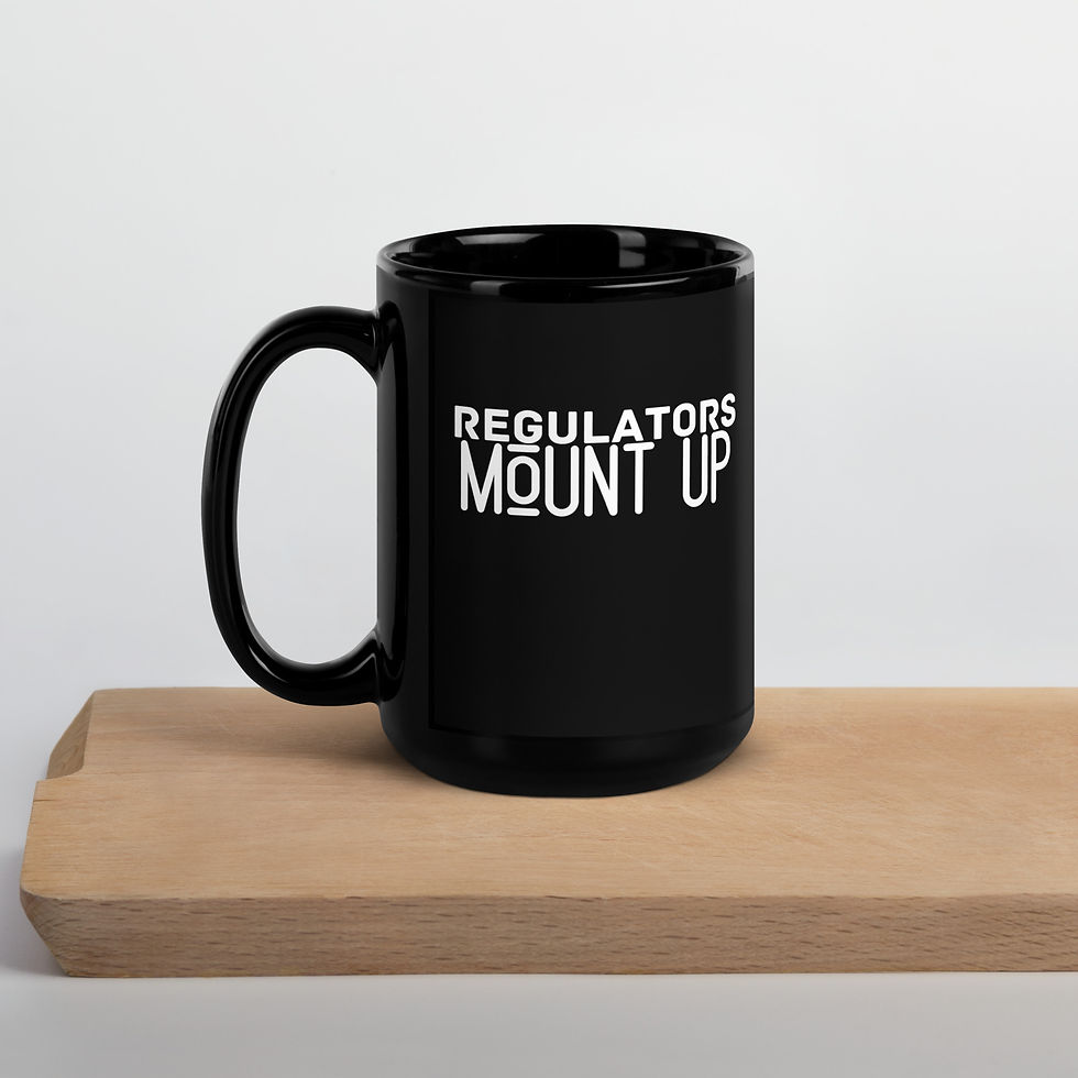 Thumbnail: Regulators - Black Glossy Mug