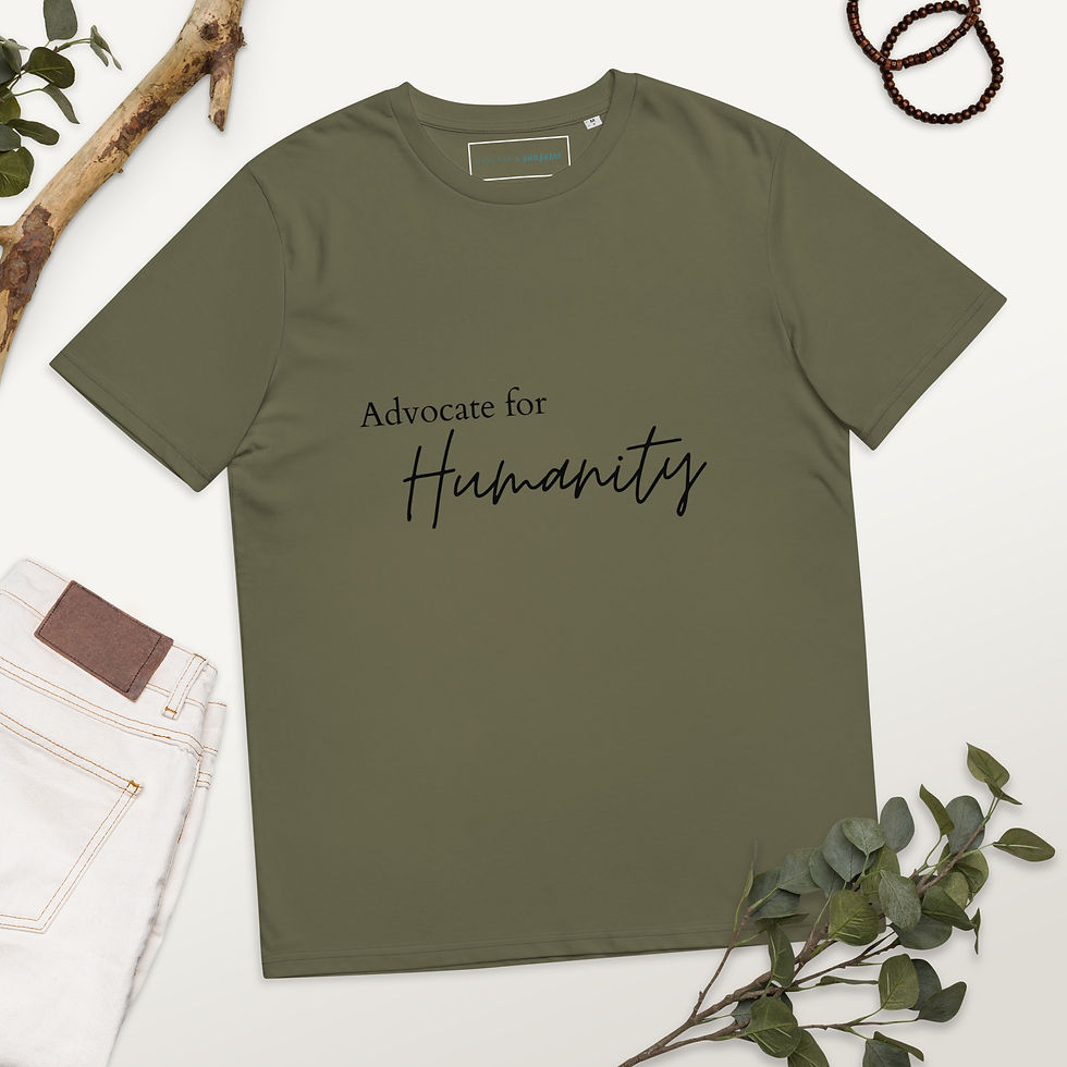 Thumbnail: Humanity - Unisex organic cotton t-shirt