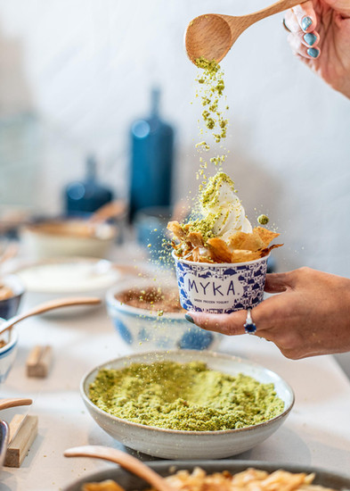 MYKA GREEK FROZEN YOGURT