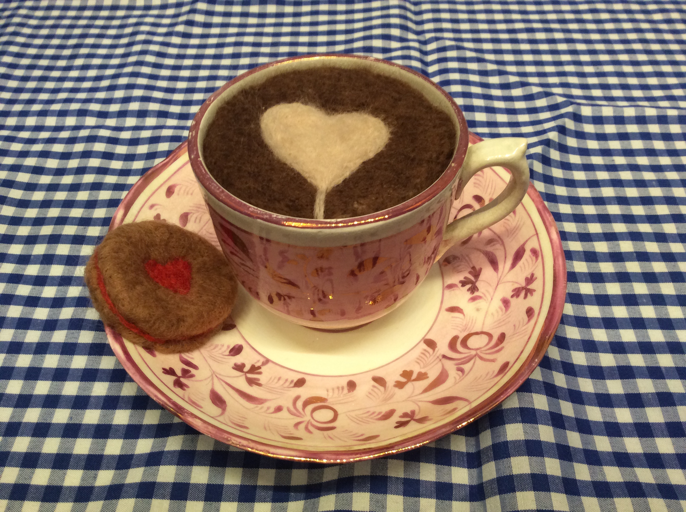 Pin Cushion Tea cup