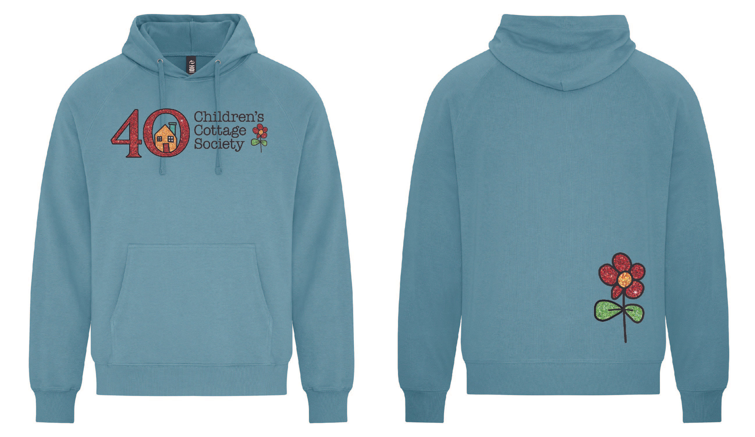 40TH CHILDREN'S COTTAGE FRENCH TERRY HOODIE
