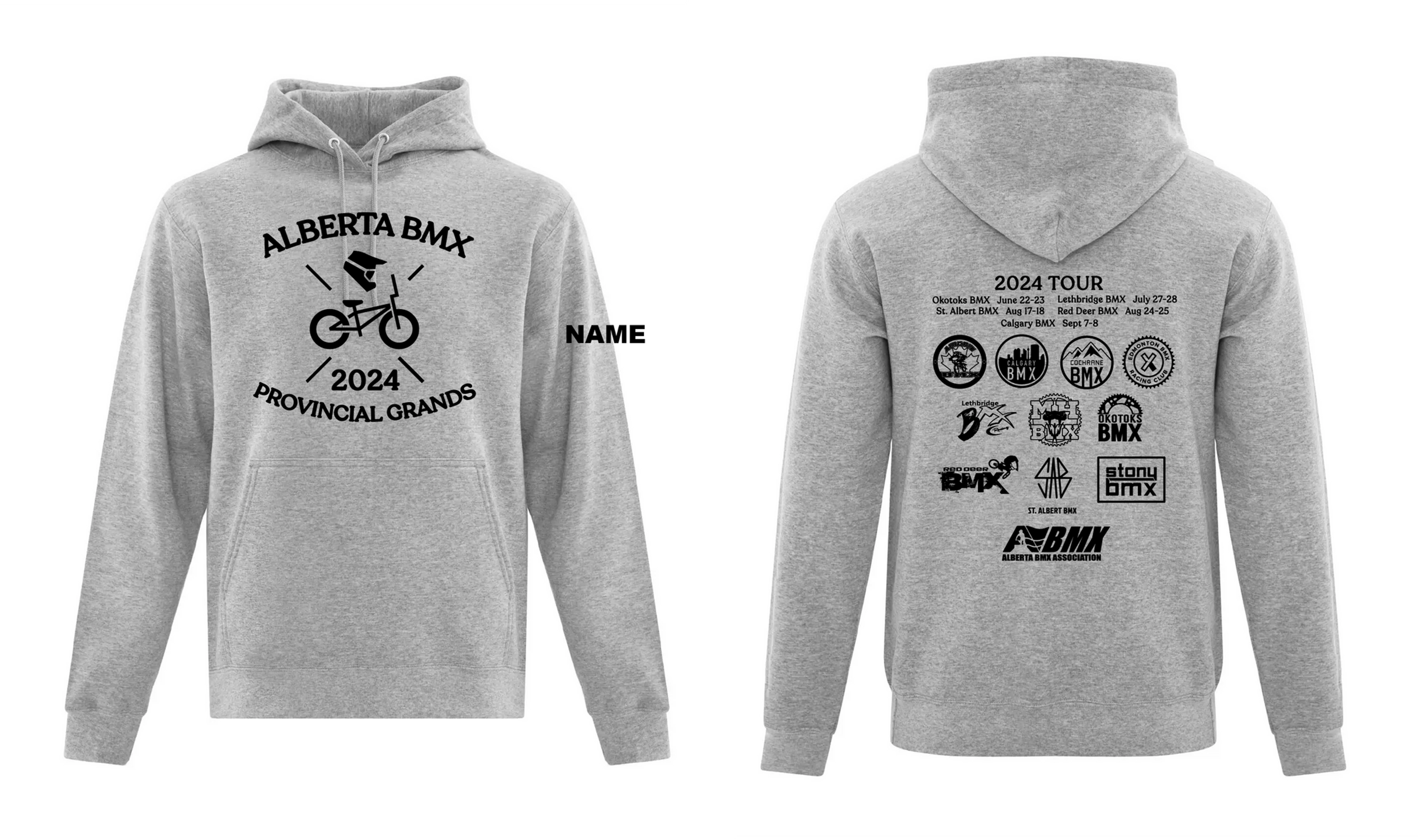 PROVINCIAL GRANDS GREY HOODIE