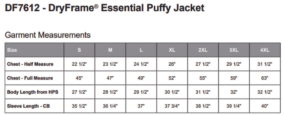 Thumbnail: GHSD ADULT PUFFER VEST