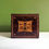Thumbnail: Antique Continental Victorian Miniature Wooden Jewellery Box, Velvet Lined, Work