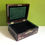 Thumbnail: Antique Victorian Rosewood Jewellery Box, Dark Green Interior, Working Key