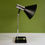 Thumbnail: Mid Century German SIS Desk / Table Lamp, 1960s Vintage, Teak, Chrome and Black