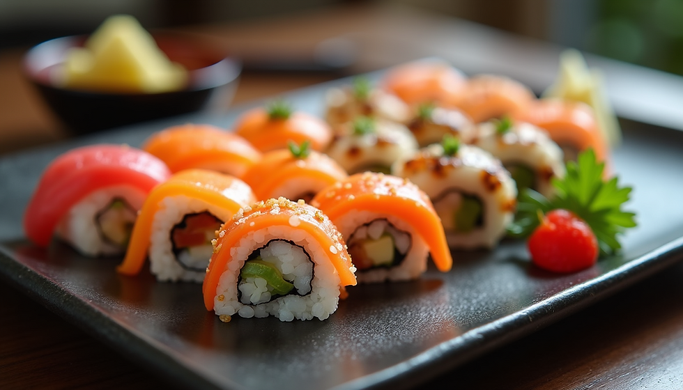 sushi taco holders
