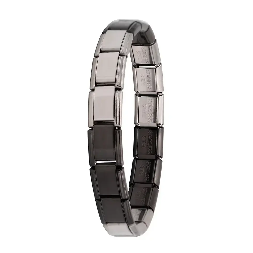 Thumbnail: Hapiship New Women's Jewelry 9mm Width Itanlian Elastic Charm Bracelet Fashion S