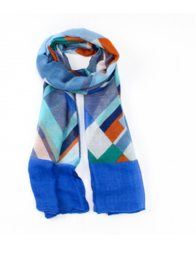 ISO Blue Scarf
