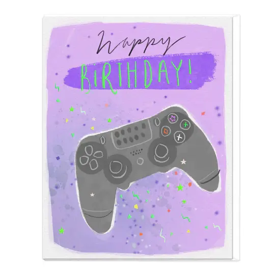 Gamer Birthday Card