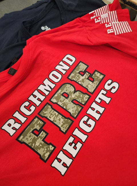 Screen printed St. Louis custom apparel made in St. Louis by 314SHIRTS for corporate events