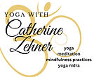 Yellow and black colored sign. Yellow Om sign and black scriptive writing. Yoga Meditation and Yoga Nidra Offerings on sign