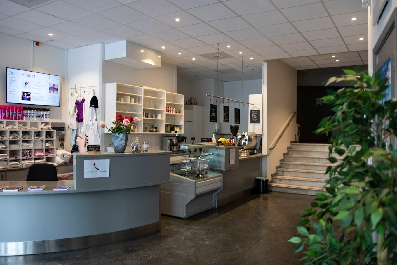 The reception at the Dance Studio in Fridhemsplan
