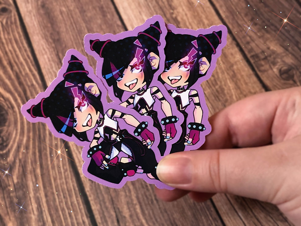 Juri SF6 2.5'' Sticker