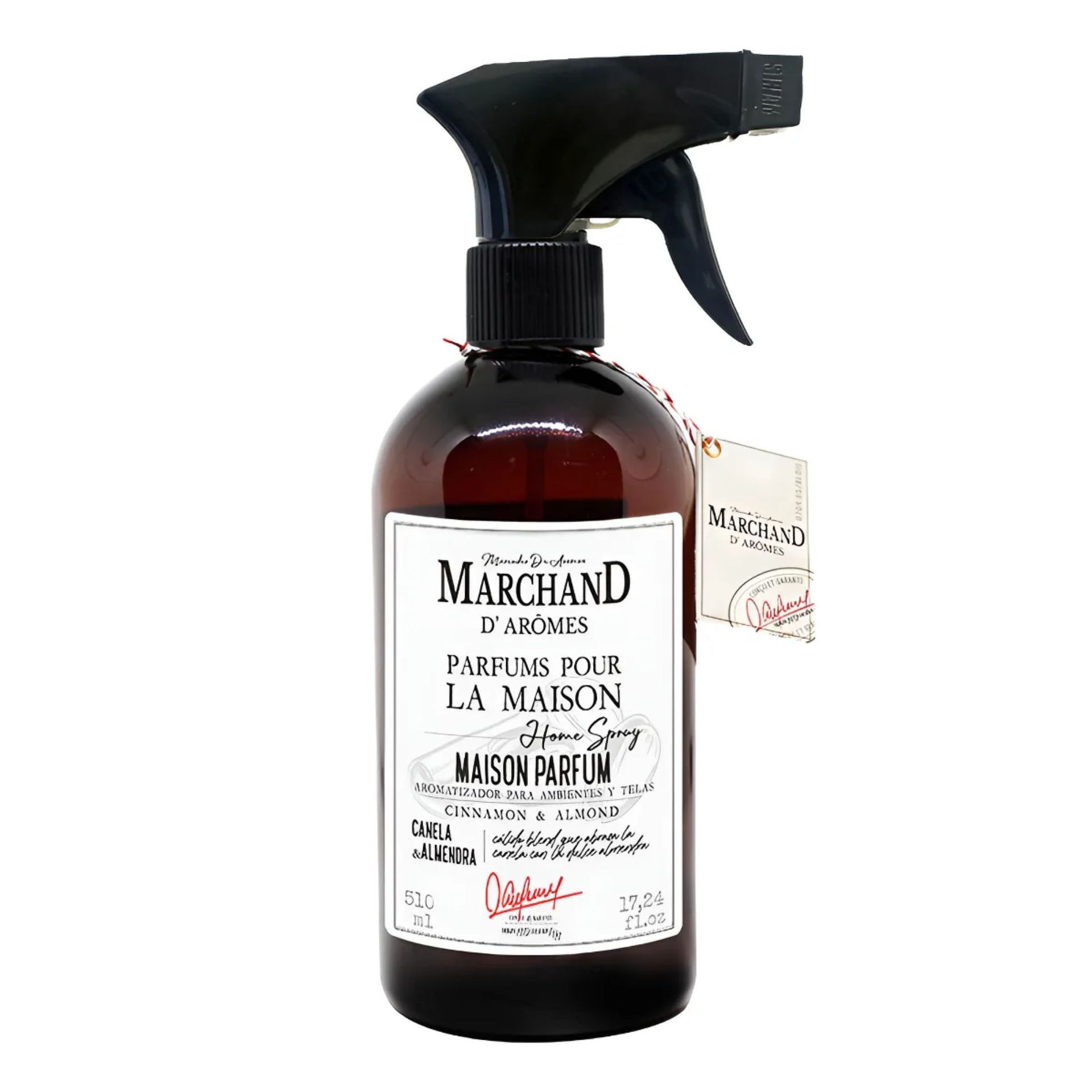 Home Spray Canela & Almendra – Aromatizador Textil y Ambiental 510 ml