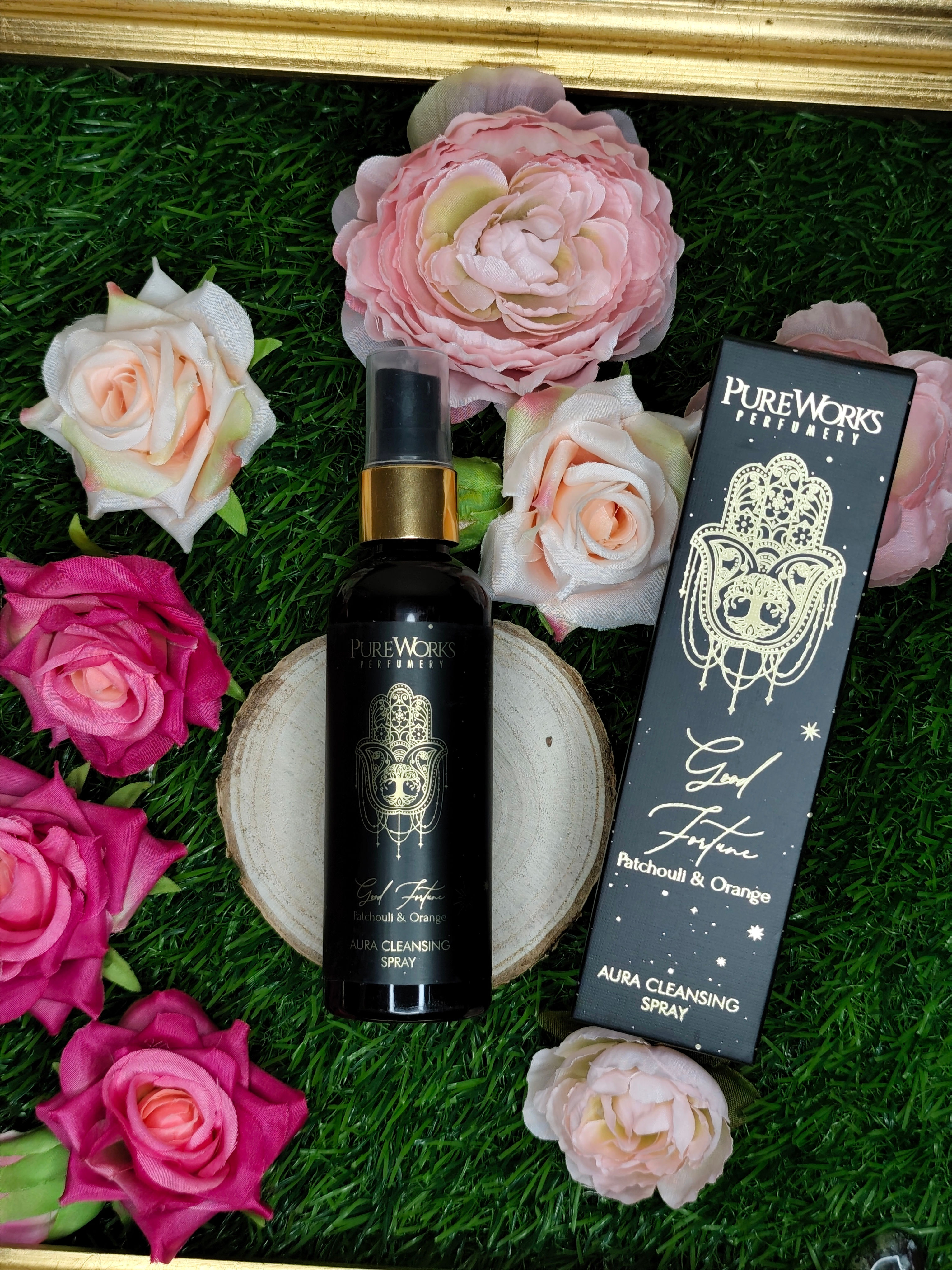 Spray Good Fortune, per Ambienti, Arancia e Patchouli 100ml