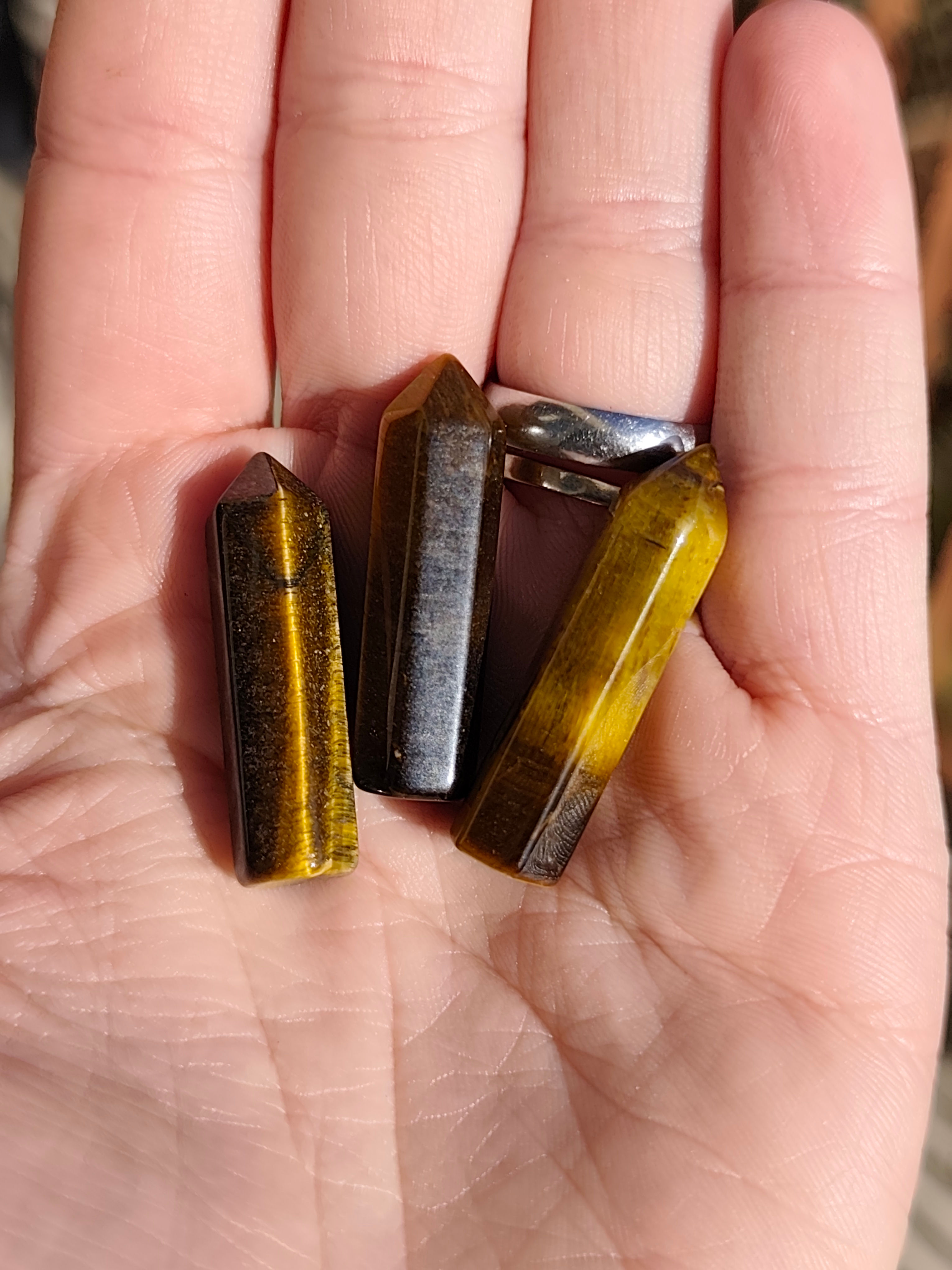 Punta lucida 30mm Occhio Di Tigre A