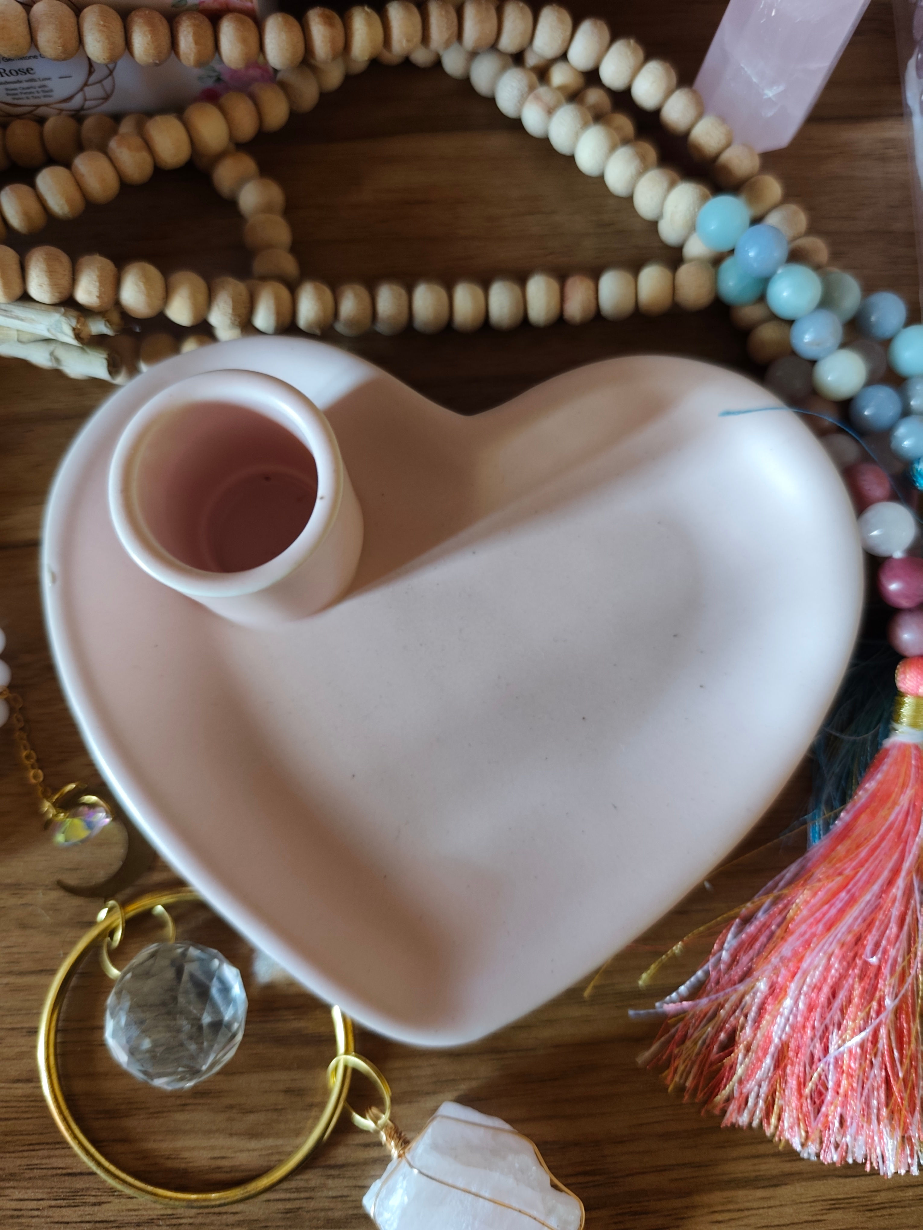 Bruciatore Palo Santo a Forma di Cuore