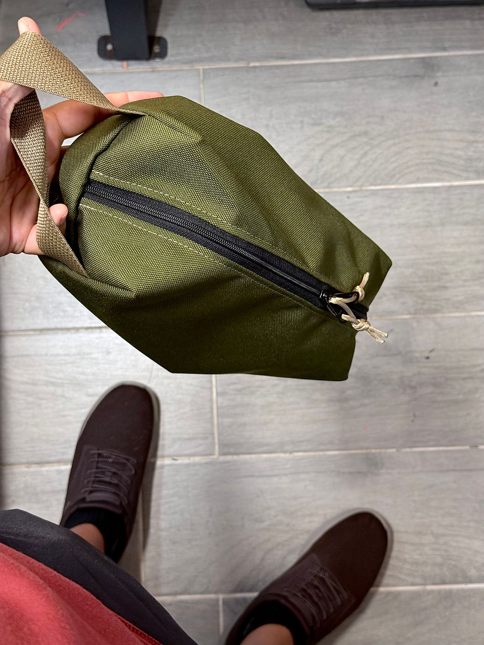 Thumbnail: Large Travel Pouch - OD GREEN 
