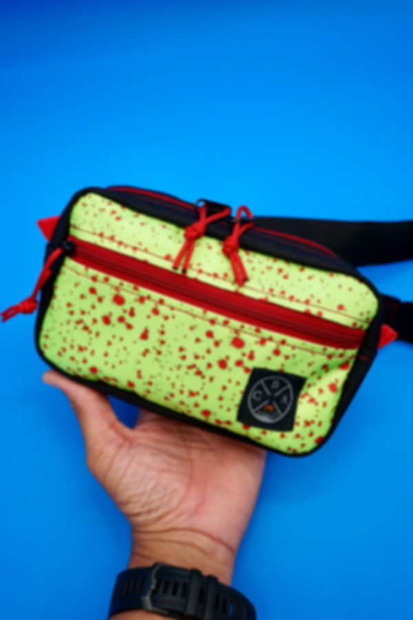 Daypack- Xpac v15 Red Splatter