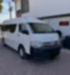 Paint repair on Toyota Hiace Commuter
