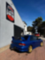 2-door Subaru Impreza GC8 Coupes complete respray