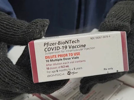 Bahia recebeu 300 mil novas doses da vacina Pfizer Baby