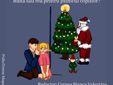 Povestea lui Moș Crăciun- bună sau rea pentru psihicul copiilor?