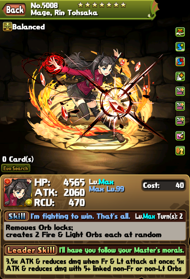 5008 - Mage, Rin Tohsaka