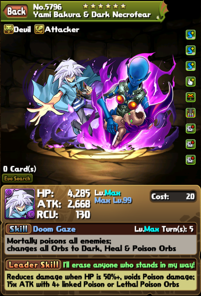 5796 - Yami Bakura & Dark Necrofear