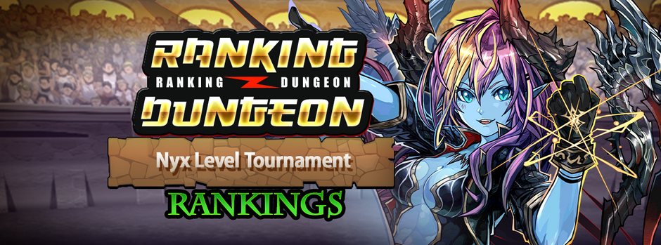 Nyx Level Tournament Rankings