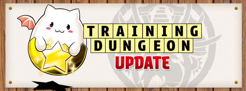 Training Dungeon Update