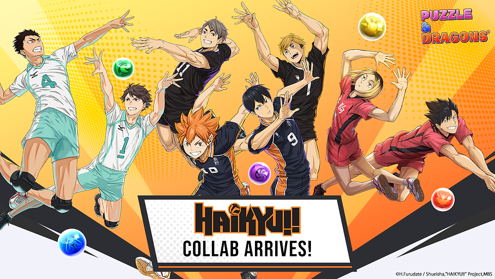 Haikyu!! Collab Arrives!