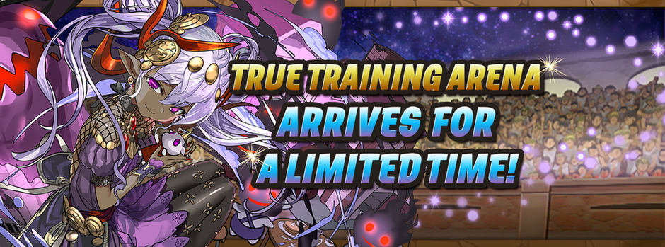 True Training Arena Arrives for a Limited Time!
