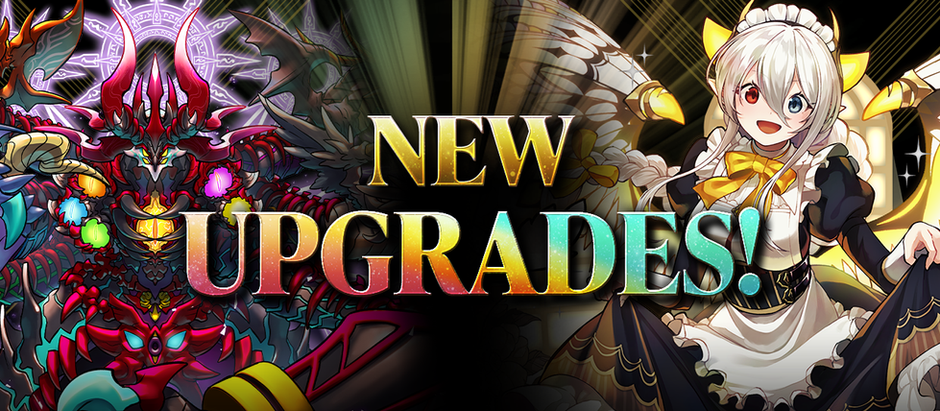 New Upgrades!
