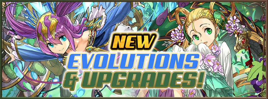 New Evolutions and Upgrades!