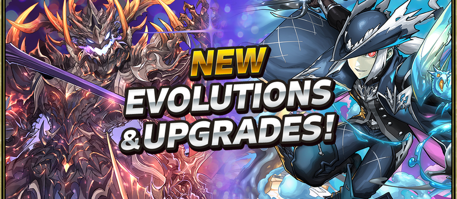 New Evolutions & Upgrades!