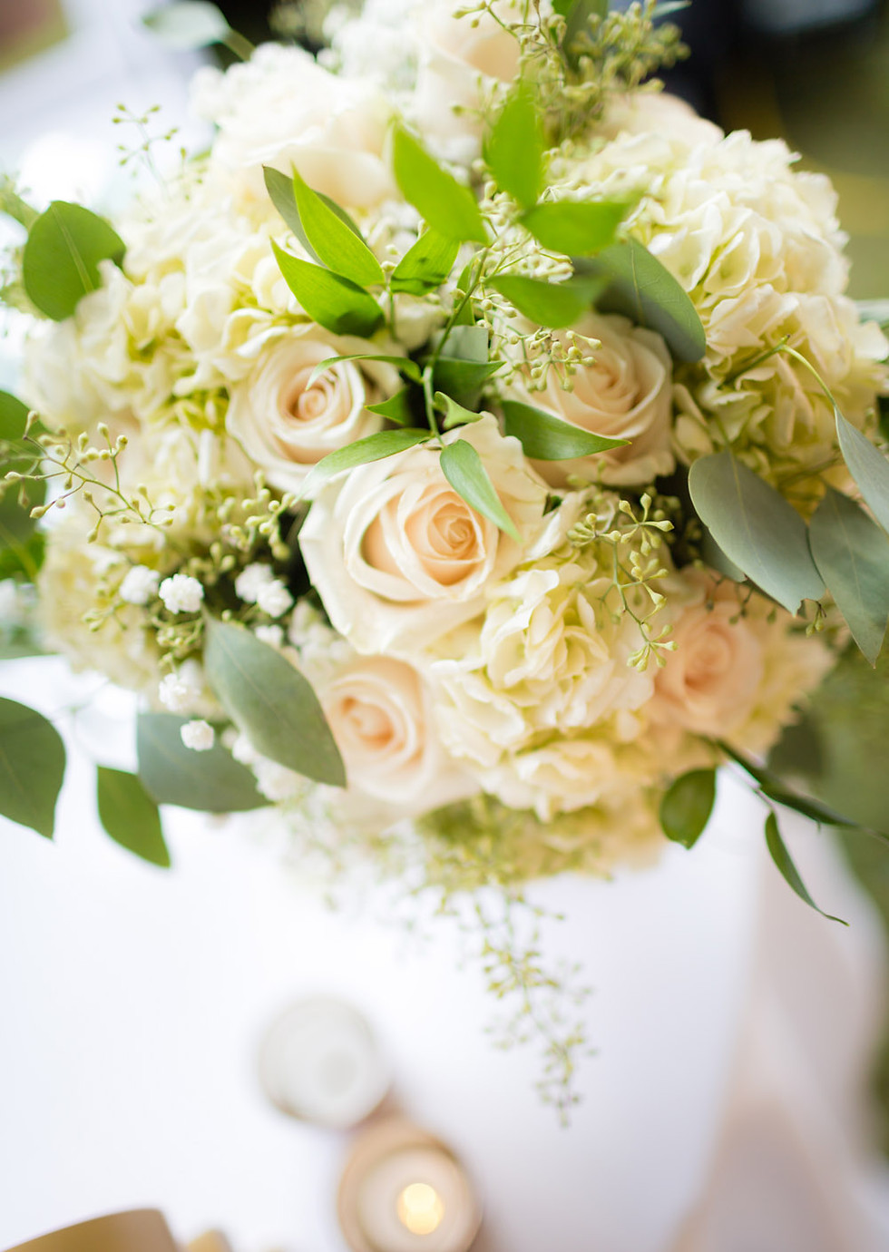 Light yellow and pink flowers